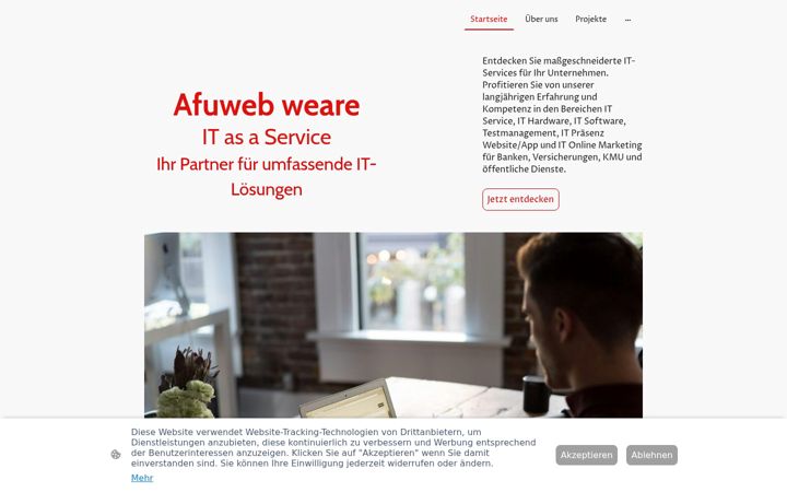 Screenshot of afuwebweare.de