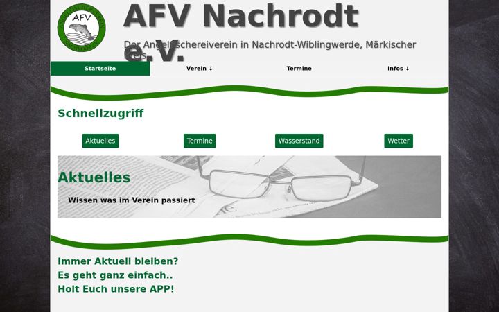 Screenshot of afv-nachrodt.com