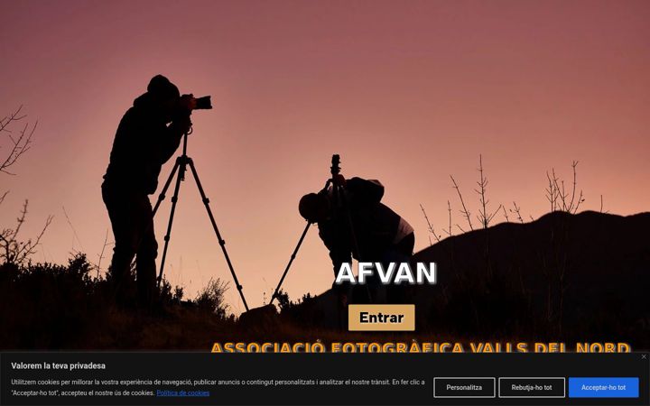Screenshot of afvan.com