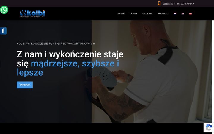 Екранна снимка на afwerkenvangipsplaten.nl