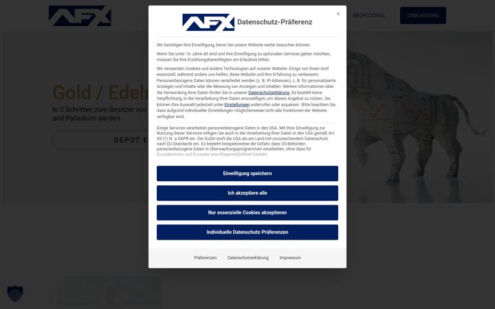 Screenshot of afxdigital.de