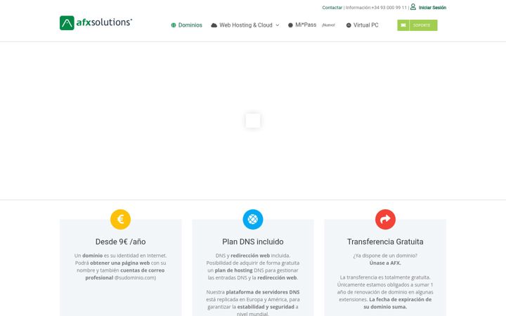 Screenshot of afxsolutions.com