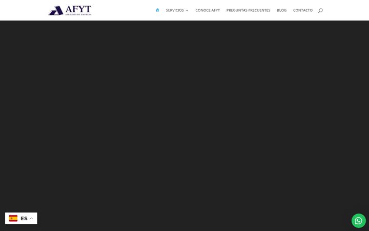 Posnetek zaslona afytasesores.com