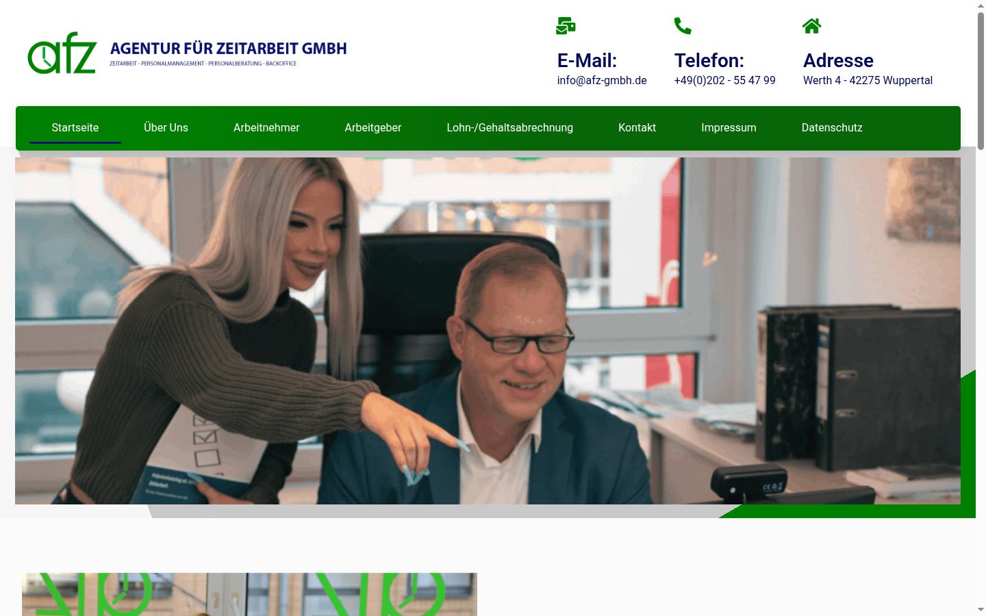 Screenshot des Einwilligungsbanners vor jeglicher Interaktion