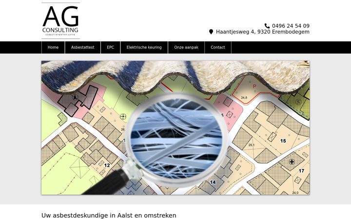 Screenshot of ag-consulting.be