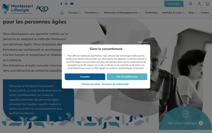 Screenshot of ag-d.fr