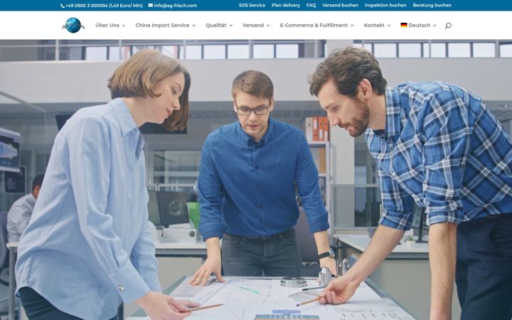Screenshot of ag-frisch.com