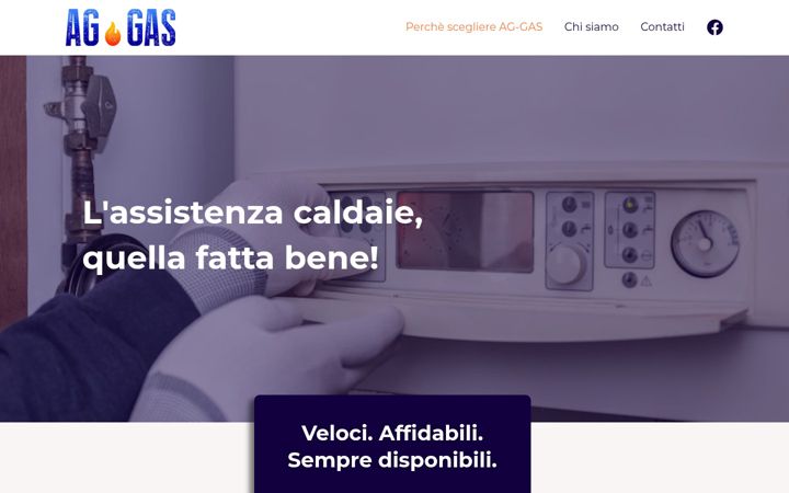Ekrānuzņēmums no ag-gas.it