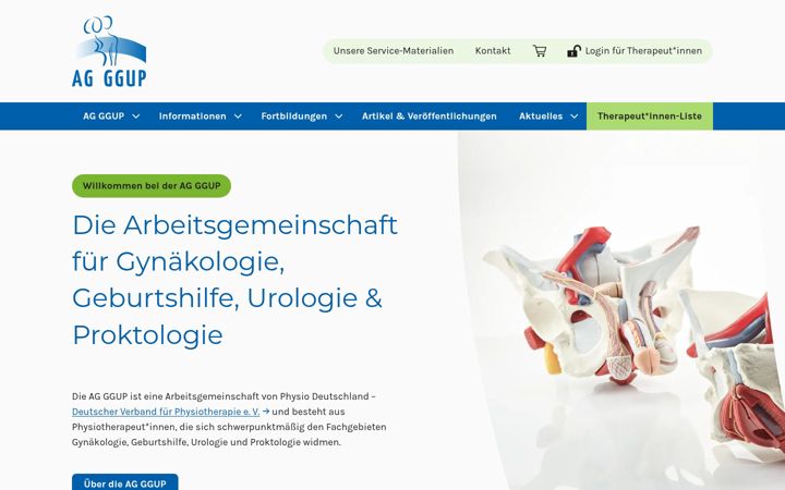 Screenshot of ag-ggup.de
