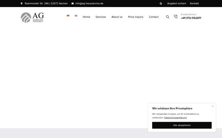 Screenshot of ag-hausservice.de