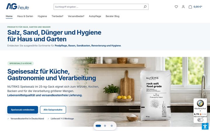Screenshot of ag-heute.de