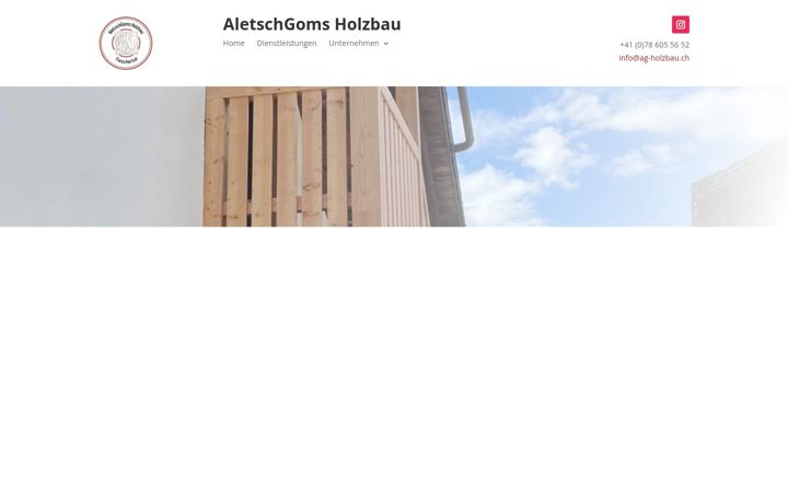 Ekrānuzņēmums no ag-holzbau.ch