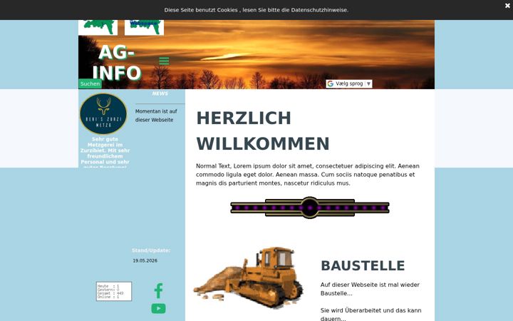 Ekrānuzņēmums no ag-info.ch