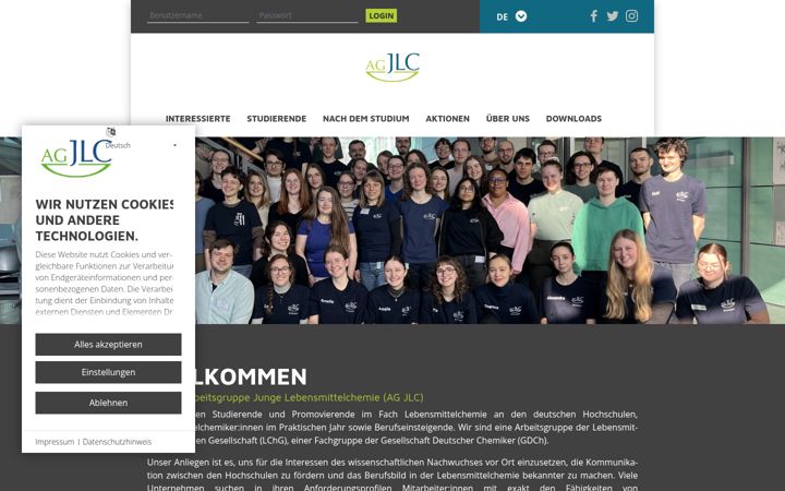 Ekrānuzņēmums no ag-jlc.de