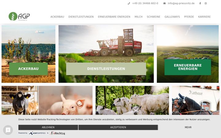 Screenshot von ag-priessnitz.de