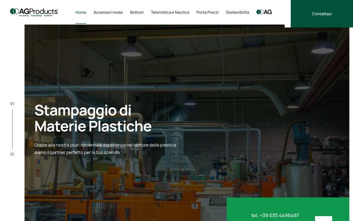 Screenshot von ag-products.com