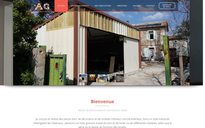 Screenshot von ag-realisation.com