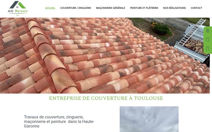 Screenshot of ag-renov31.fr