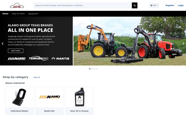 Screenshot of ag-tx.com
