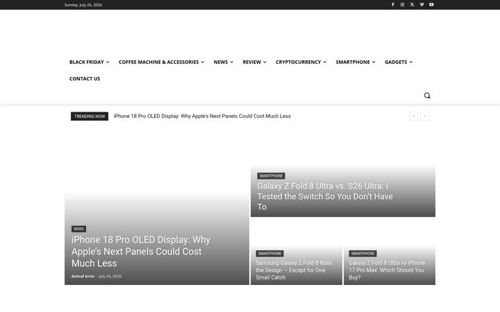 Screenshot van ag4tech.com