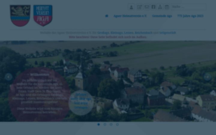 Screenshot of aga-gera.de