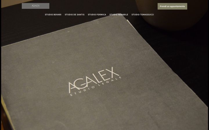 Screenshot of aga-lex.it