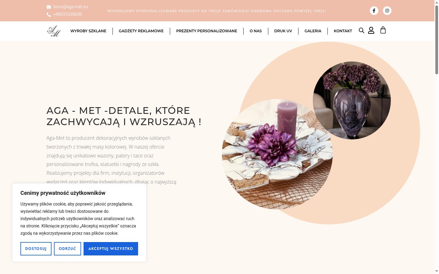 Sutikimo reklamjuostės, rodytos prieš bet kokią sąveiką, ekrano kopija