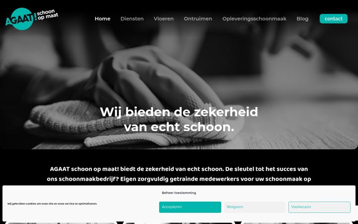 Screenshot of agaatschoonopmaat.nl