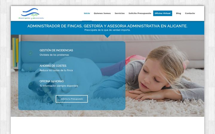 Zrzut ekranu agadfincas.com