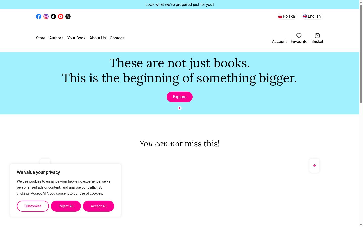 Screenshot van de toestemmingsbanner zoals getoond vóór enige interactie