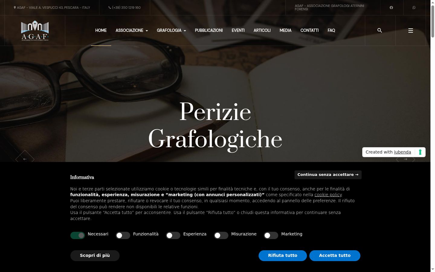 Screenshot van de toestemmingsbanner zoals getoond vóór enige interactie