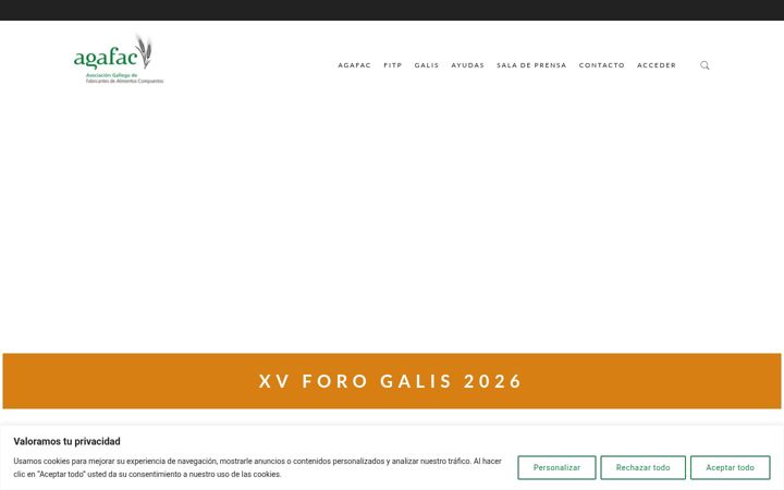 Screenshot of agafac.es