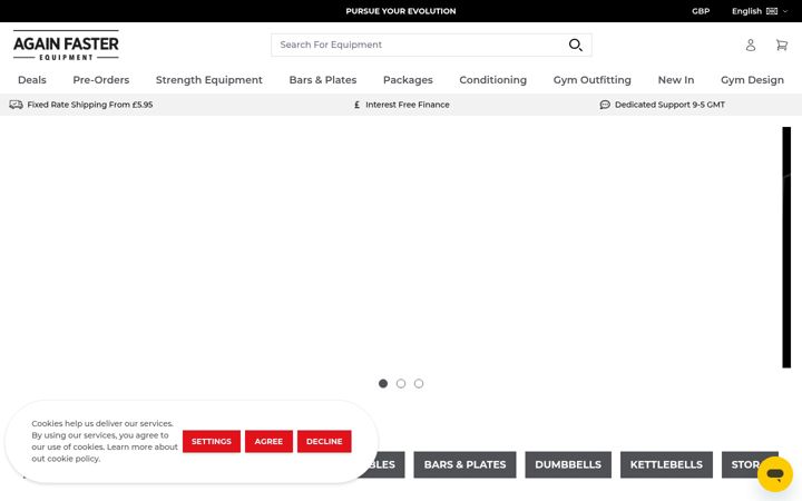 Screenshot of againfaster.eu