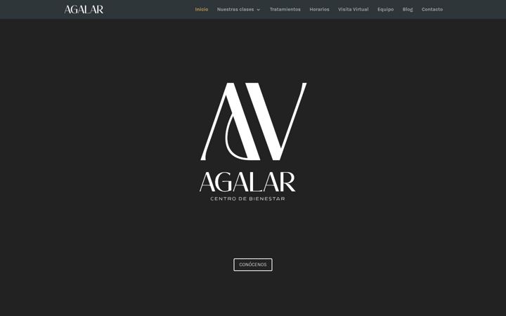 Skærmbillede af agalar.es