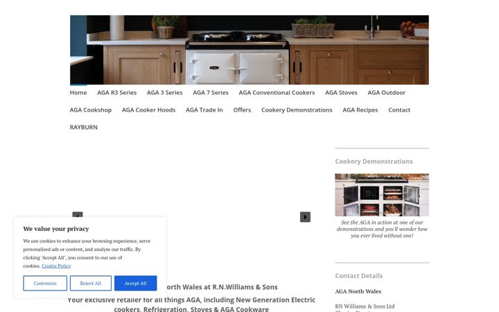 Screenshot of aganorthwales.co.uk