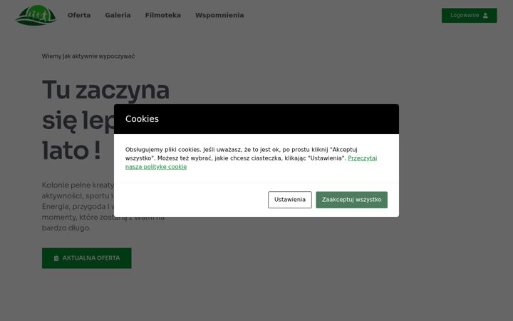 Screenshot of agaobozy.pl