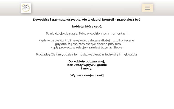 Screenshot of agapatkowska.pl