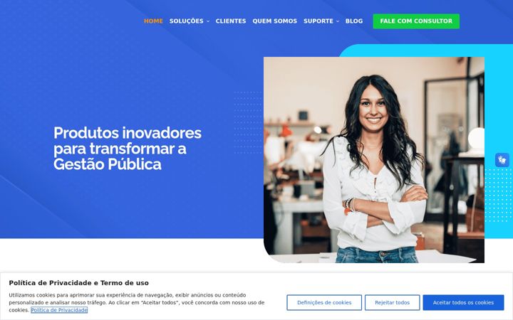 Screenshot of agapeconsultoria.com.br