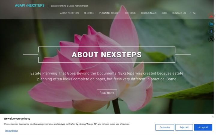 Screenshot of agapimarketing.com
