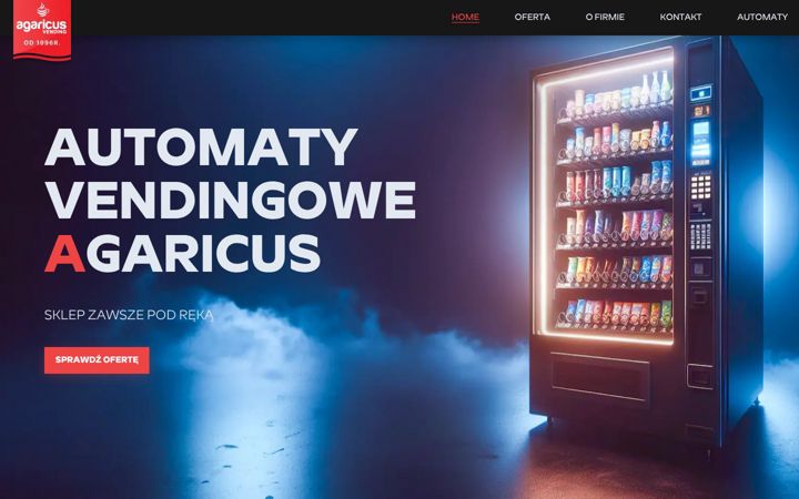 Screenshot of agaricus.pl