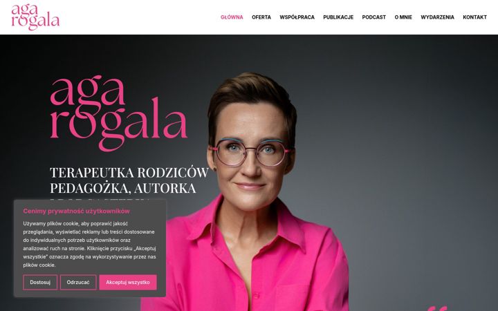 Screenshot of agarogala.pl