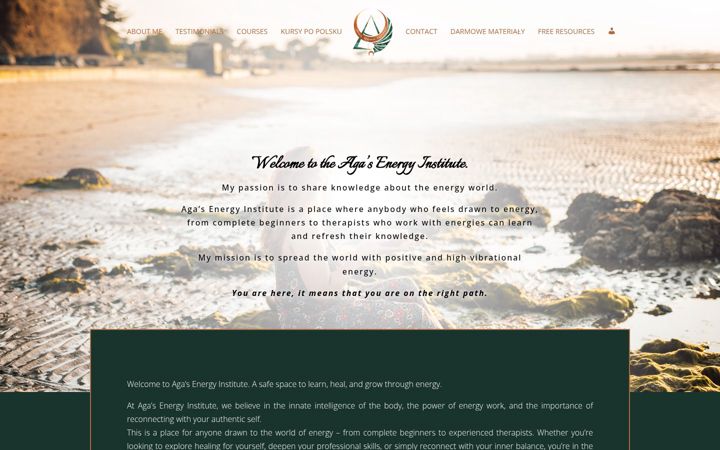 Screenshot of agasenergyinstitute.com
