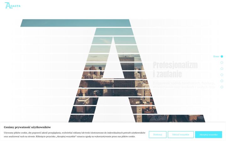 Screenshot von agasta.pl