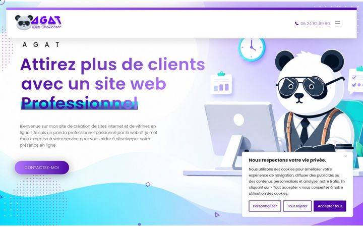 Screenshot of agat-web.com