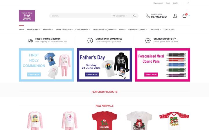 Zrzut ekranu agataatelier.ie
