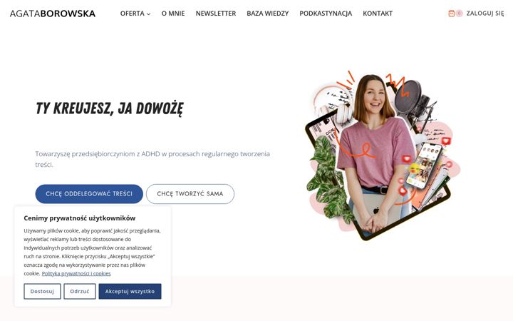 Screenshot von agataborowska.pl