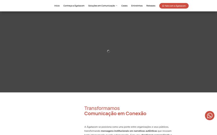 Screenshot von agatacom.com