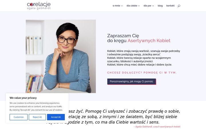 Snímek obrazovky agatagebhardt.pl