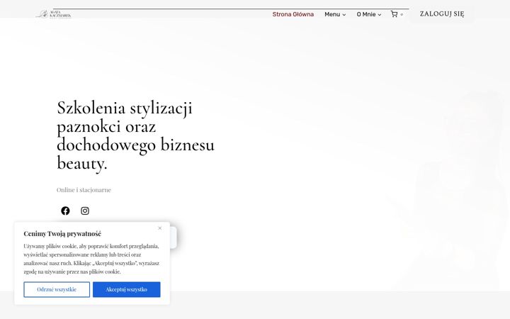 Screenshot von agatakaczmarek.pl