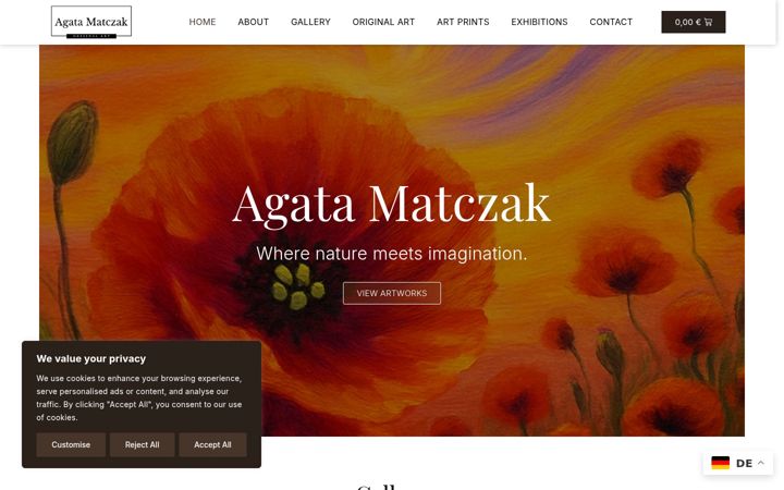 Ekrānuzņēmums no agatamatczak.com